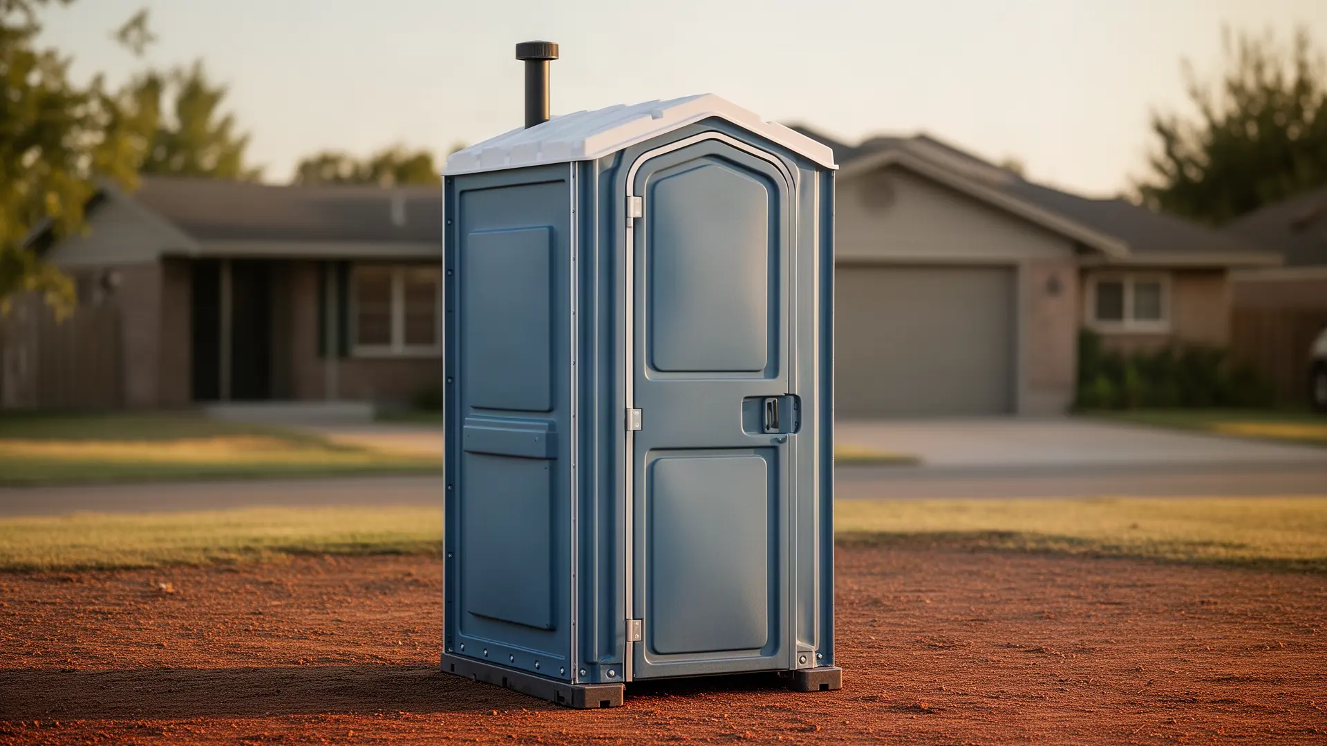Clean porta potty unit from Reed Family Portable Toilet Rental in Boston, MA